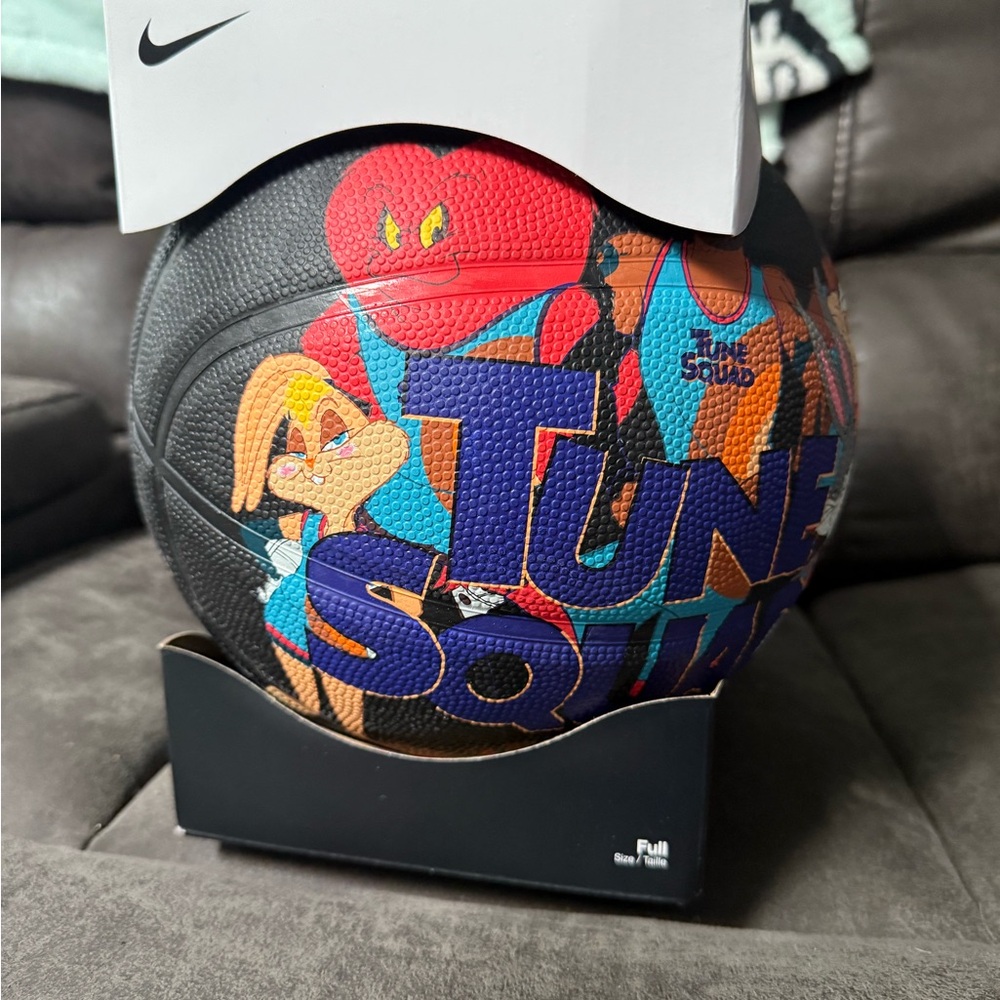 Nike Tune Squad Black and Red Basketball